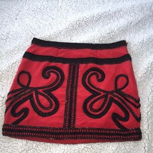 Karina grimaldi beaded skirt